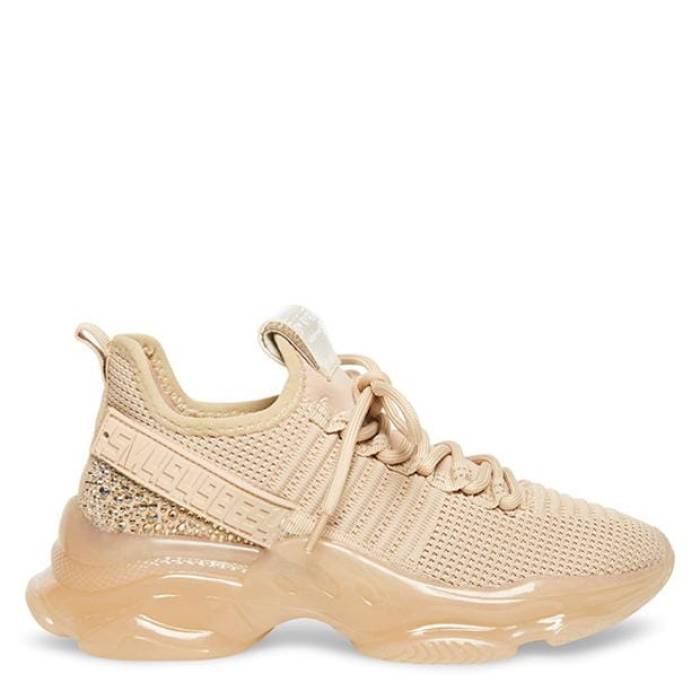 スティーブマデン Steve Madden 【 Women\u0027s Maxilla Low-Top Runners Women Blush Multi 】 レディース レディース