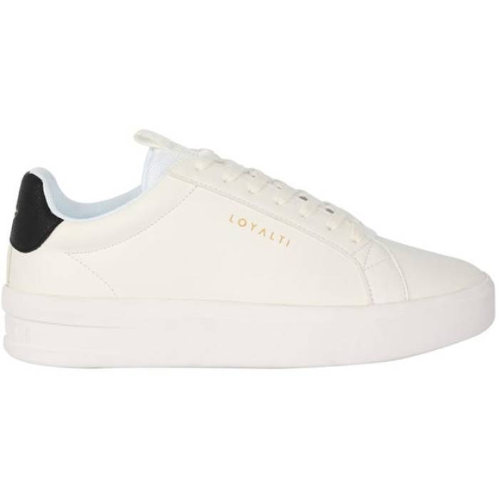 ロイヤルティ Loyalti 【 Firenze Trainers Men White/Black 】 シューズ スニーカー メンズ 白色 ホワイト 黒色 ブラック｜スニケス