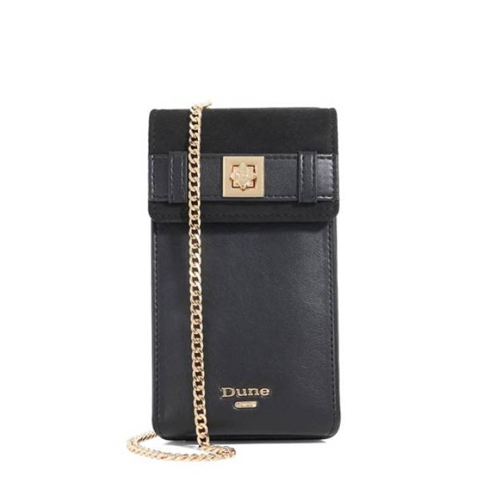 デューンロンドン Dune London 【 Women's Phone Bag Women Black 】 レディース バッグ レディース 黒色 ブラック
