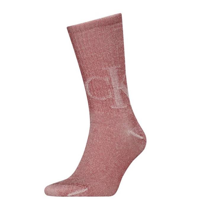 カルバンクライン Calvin Klein 【 Men's Crew Socks Men Red / White 】 メンズ クルー ソックス・靴下 メンズ Red 赤・レッド 白色 ホワイト