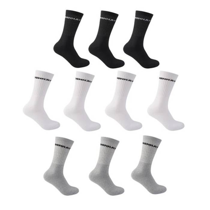 Donnay 【 10 Pack Crew Socks Plus Size Kids Multi Asst 】 クルー ソックス・靴下 ジュニア キッズ|スニケス