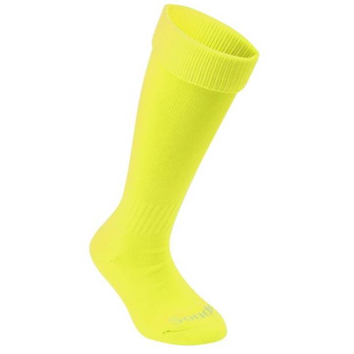 Sondico 【 Football Socks Junior Kids Fluo Yellow 】 蹴球 靴下・ソックス お坊っちゃん キッズ yellow 黄味がかった・黄色