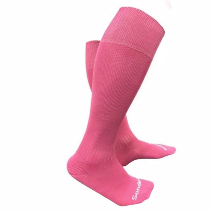 Sondico 【 Football Socks Junior Kids Pink 】 蹴球 靴下・ソックス お坊っちゃん キッズ pink サクラ色