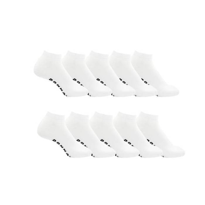 Donnay 【 Trainer 10Pk Socks Ladies Women White 】 トレーナー ソックス・靴下 レディース 白色 ホワイト