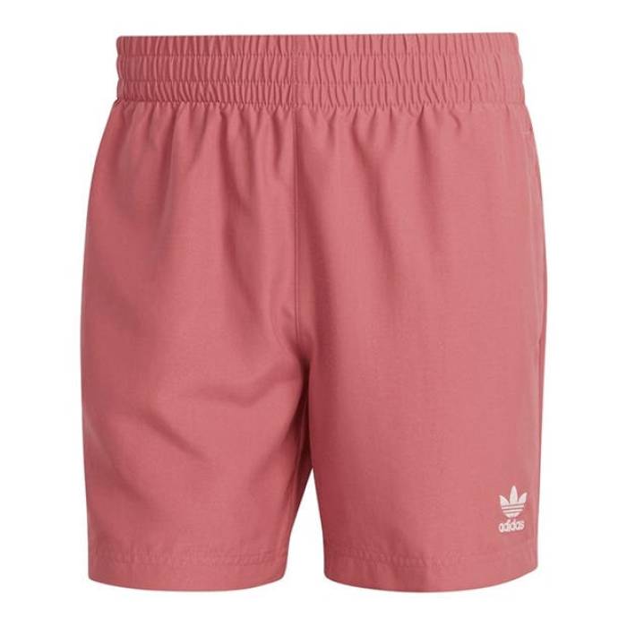 アディダス Adidas Originals 【 Men's Ori Solid Swim Shorts Men Pnkstr/White 】 メンズ ソリッド ショーツ メンズ 白色 ホワイト