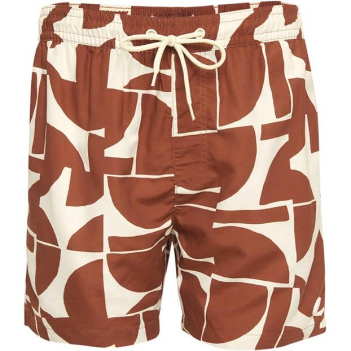 Threadbare 【 Abstract Swim Shorts Men Rust 】 ショーツ メンズ