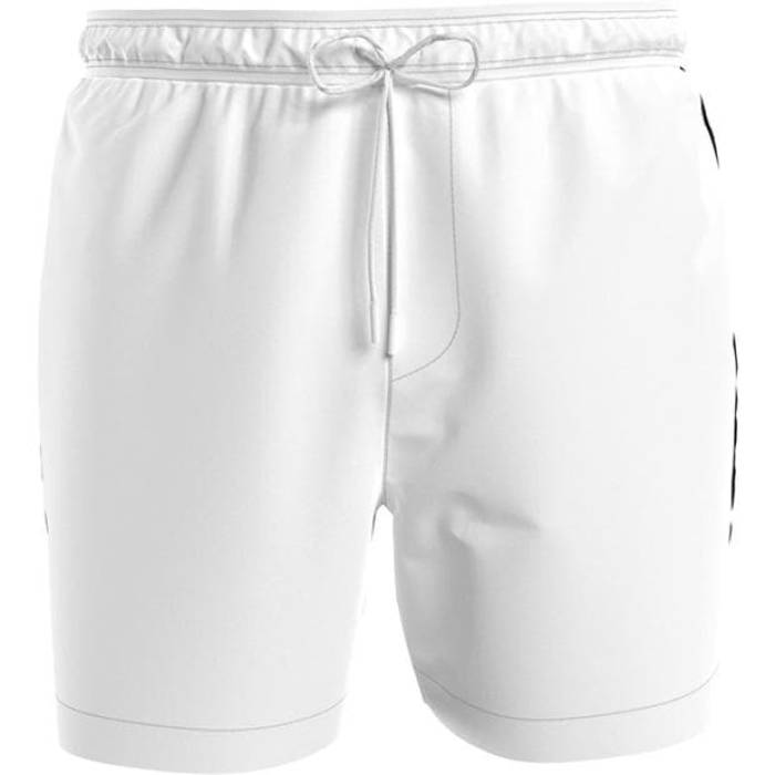 カルバンクライン Calvin Klein 【 Medium Tape Swim Shorts Mens Men Pvh Class White 】 ショーツ メンズ メンズ 白色 ホワイト