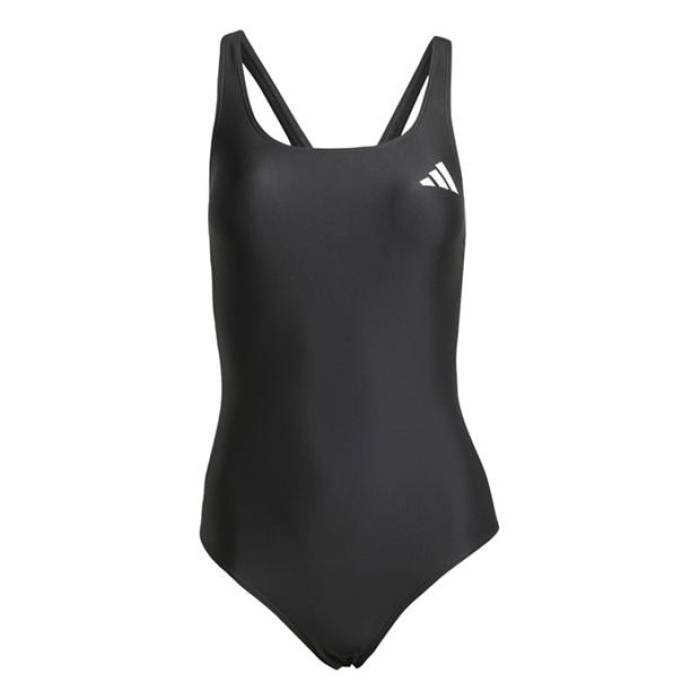 アディダス Adidas 【 Solid Swimsuit Womens Women Black/Uti Blk 】 益荒男 水泳着 レディース レディース 黒いこと 黒いこと