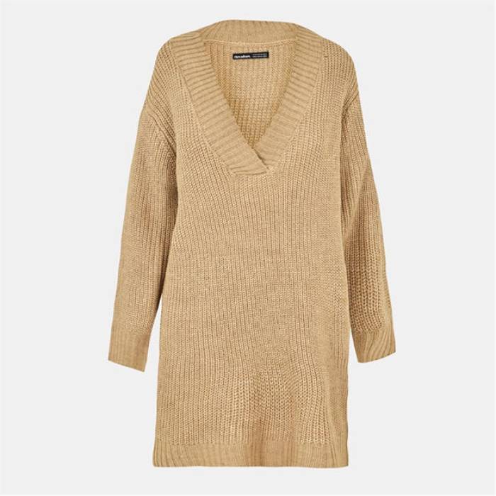 Threadbare 【 Adeline A-Line Dress Women Stone 】 御召しもの レディース