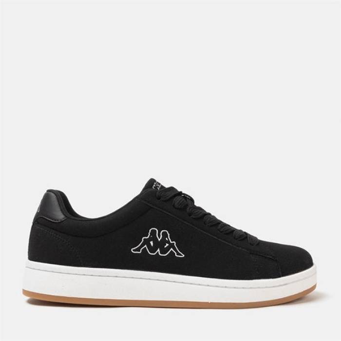 カッパ Kappa 【 Caccamo Men Trainers Men Black/White 】 シューズ スニーカー メンズ 黒色 ブラック 白色 ホワイト