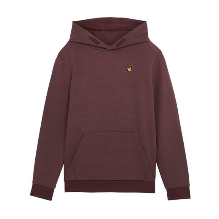 Lyle And Scott 【 Kids\u0027 Logo Hoodie Kids Burgundy Z562 】 ロゴタイプ フーディー パーカー お坊っちゃん キッズ ブドウ酒色・バーガンディー
