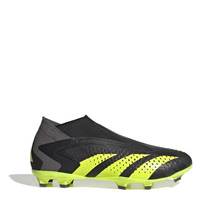アディダス Adidas 【 Predator Accuracy Injection+ Childrens Elite Firm Ground Football Boots Kids Core Black 】 プレデター エリート フットボール ブーツ ジュニア キッズ コア 黒色 ブラック