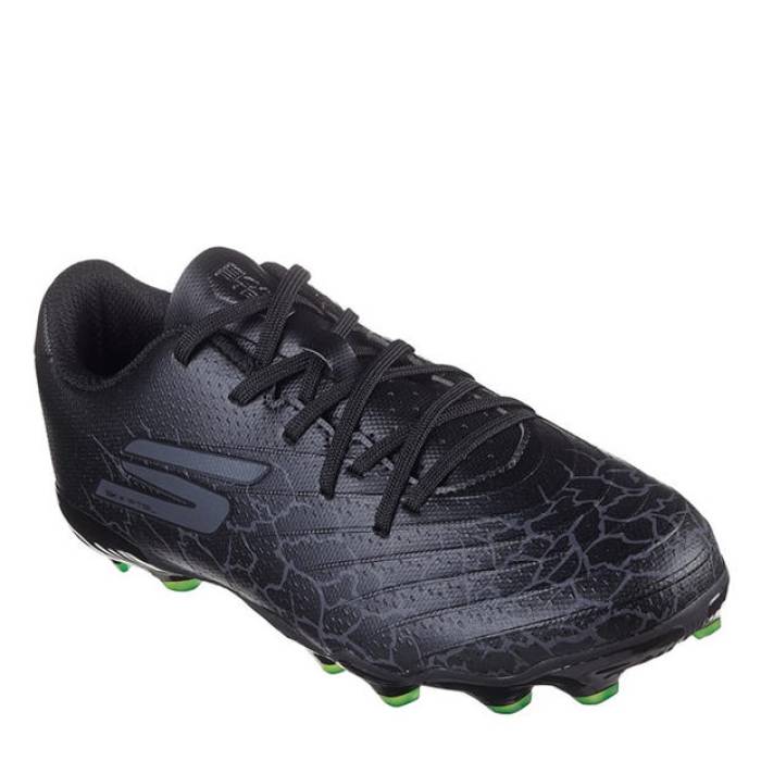 スケッチャーズ Skechers 【 Skx 1 Youth Juniors Firm Ground Football Boots Kids Black 】 子供用 フットボール ブーツ ジュニア キッズ 黒色 ブラック