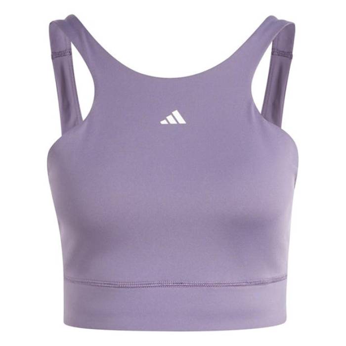 アディダス Adidas 【 Medium Impact Sports Bra Women Purple 】 インパクト レディース Purple 紫・パープル