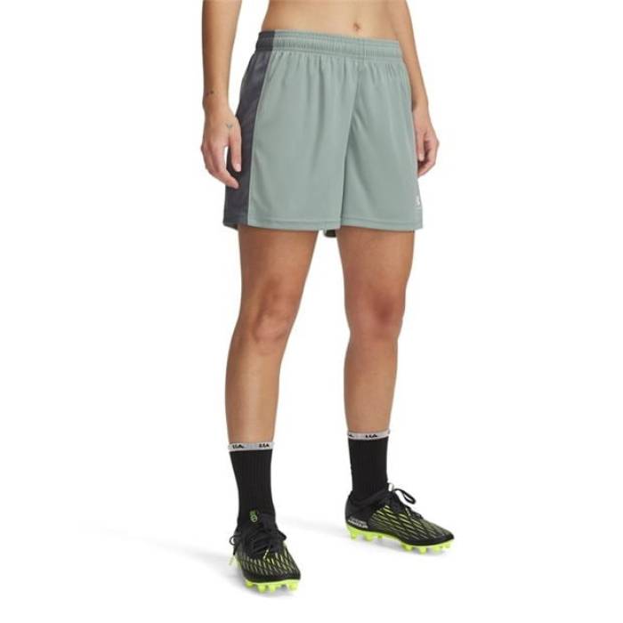 アンダーアーマー Under Armour 【 Knitted Fleece Jogger Shorts Women Silica Green 】 フリース ジョガーパンツ ショーツ レディース green 緑・グリーン｜スニケス