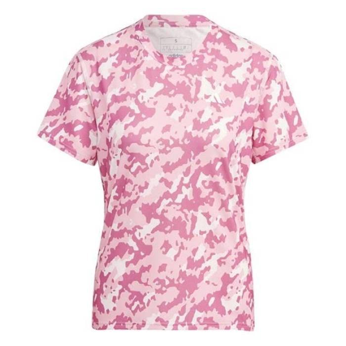 アディダス Adidas 【 Camo Print T-Shirt Womens Women Clear 】 カモ柄 Tシャツ レディース レディース