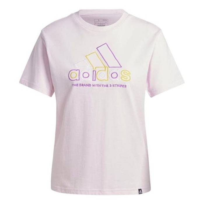 アディダス Adidas 【 Xpress Logo T-Shirt Womens Women Clear Pink 】 ロゴ Tシャツ レディース レディース pink ピンク｜スニケス 12,880円