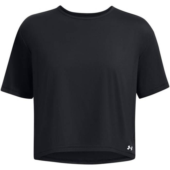アンダーアーマー Under Armour 【 Motion Short-Sleeve Performance Gym Top Women Black/White 】 動作 レディース 黒いこと 黒いこと 白いこと 白いこと