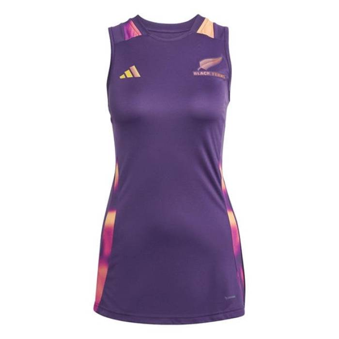 アディダス Adidas 【 Black Ferns Singlet 2025 Womens Women Plum/Multi 】 黒いこと 黒いこと Singlet シングレット レディース レディース