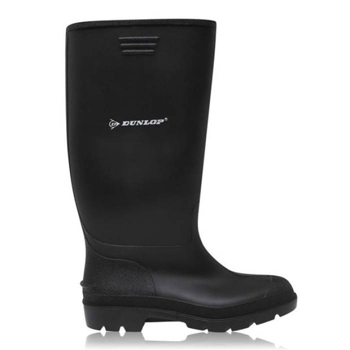 ダンロップ Dunlop 【 Mens Wellingtons Men Black 】 メンズ メンズ 黒色 ブラック｜スニケス