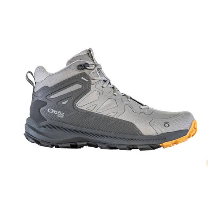 オボズ Oboz 【 Katabatic Waterproof Hiking Boot Men Hazy Gray 】 ブーツ メンズ gray 灰色・グレー・グレイ