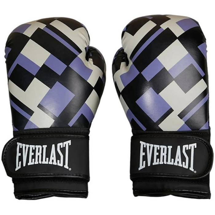 Everlast Spark Glove Unisex Purple Grid グローブ グラブ 手袋 ユニセックス Purple 紫・パープル
