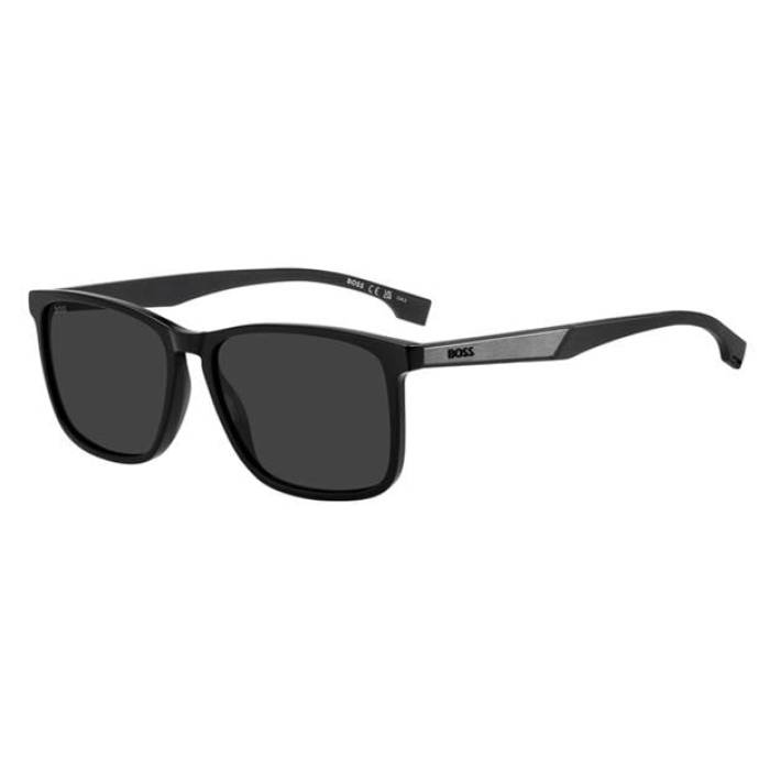 ボス Boss 【 Men's Rectangle Sunglasses Unisex Black 】 メンズ サングラス ユニセックス 黒色 ブラック