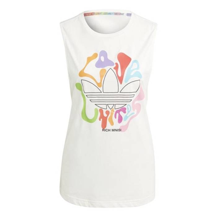アディダス Adidas Originals 【 Pride Tnk Top Ld99 Women White 】 レディース 白いこと 白いこと