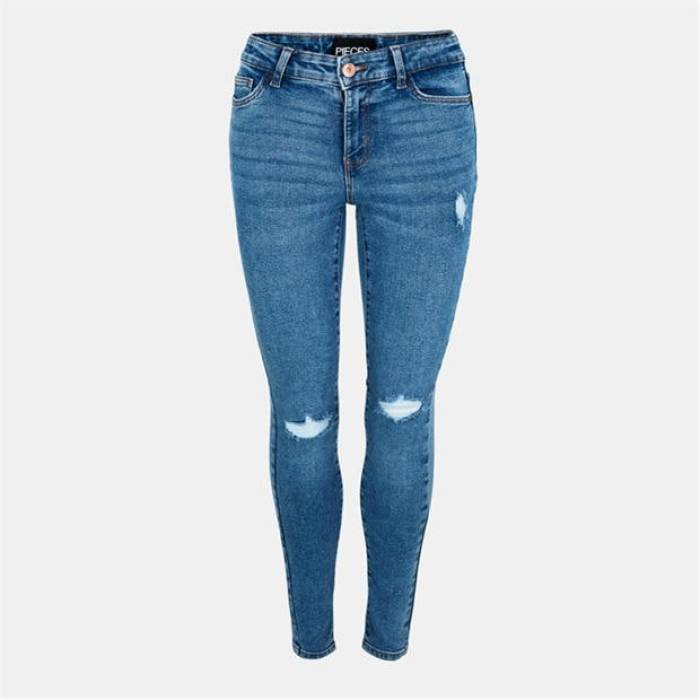 ピーシーズ Pieces 【 Jeans Fem Wov Ld99 Women Blue Denim 】 デニム レディース 青味 青み ジーンズ