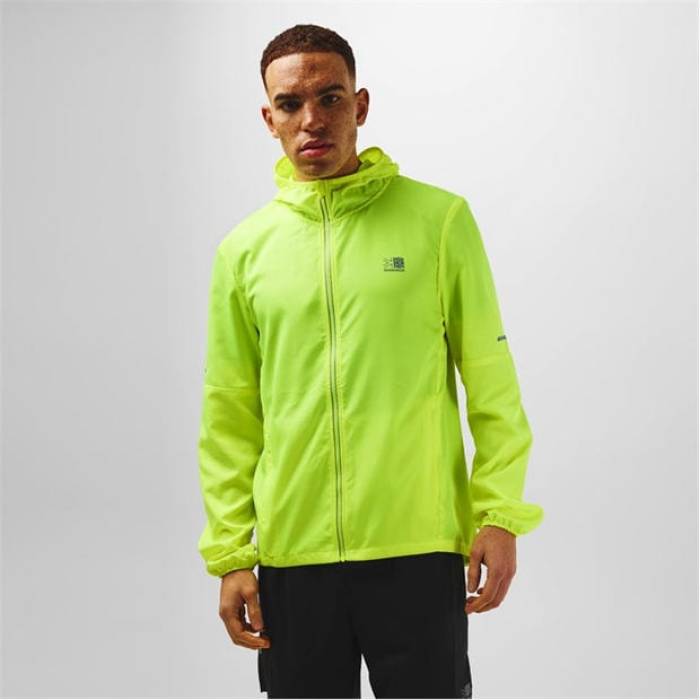 Karrimor 【 Run Jacket Mens Men Fluo Yellow 】 幽客 Jacket 上衣 メンズ メンズ yellow 黄味がかった・黄色