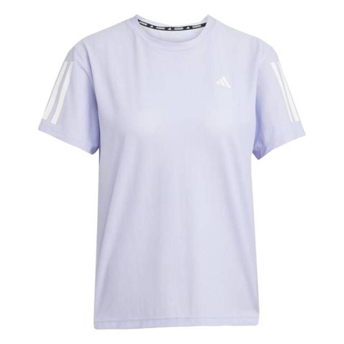 アディダス Adidas 【 Own The Run T-Shirt Womens Women Violet Tone 】 ラン Tシャツ レディース レディース 紫・バイオレット