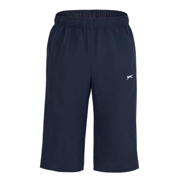 Slazenger 【 Three Quarter Length Tracksuit Bottoms Mens Men Navy 】 ズボン ボトムス メンズ メンズ 紺色 ネイビー｜スニケス