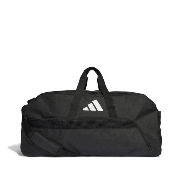 アディダス Adidas 【 Tiro 23 League Duffel Bag Large Unisex Black/White 】 ダッフル バッグ ユニセックス 黒色 ブラック 白色 ホワイト｜スニケス