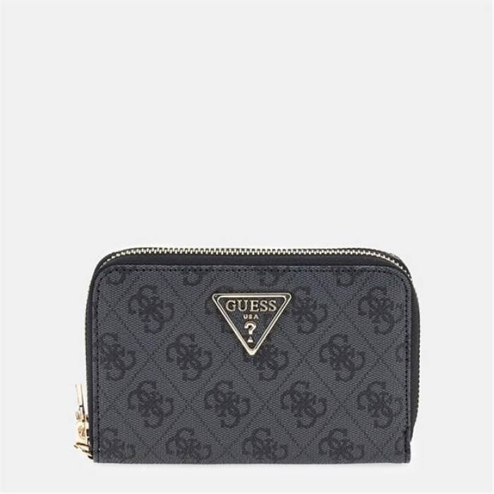 ゲス Guess 【 Laurel M Za Ld54 Women Coal Logo 】 レディース ロゴタイプ 財布・ケース-レディース財布-バッグ・小物・ブランド雑貨