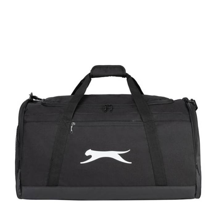 Slazenger 【 Medium Holdall Unisex Black 】 ユニセックス 黒色 ブラック