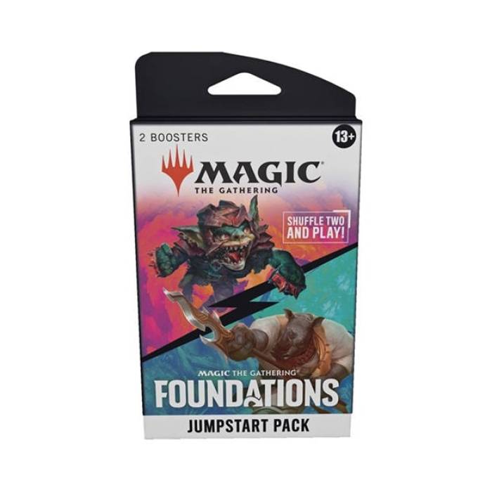 Magic The Gathering 【 Foundations Jumpstart Booster 2-Pack Unisex 2024 】 2個入 ユニセックス