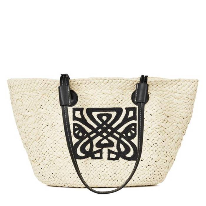 Biba 【 Straw Beach Bag Women Natural 】 バッグ レディース ナチュラル