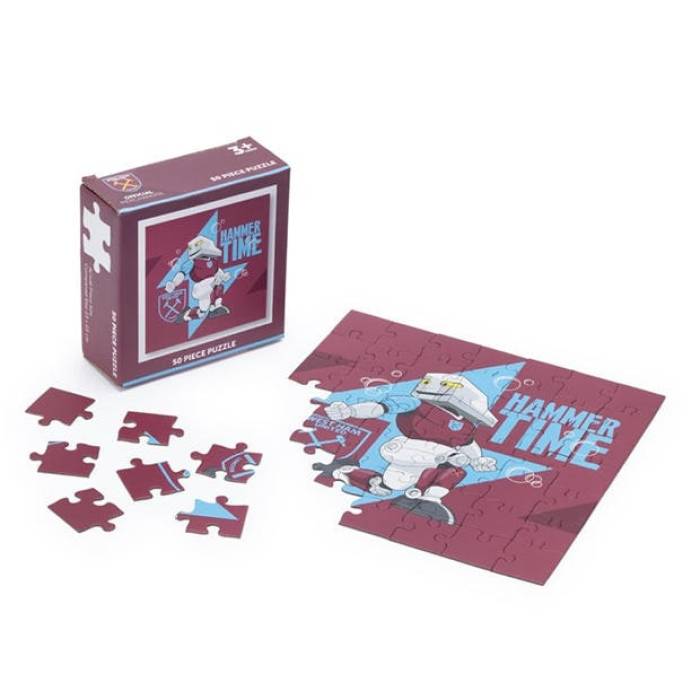 Team 【 Football Officially Licensed Jigsaw Puzzle 50 Pieces Unisex West Ham Utd Fc 】 蹴球 ユニ一発やる