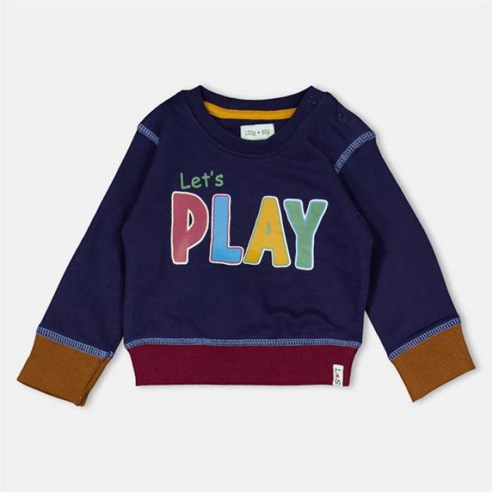 Lilly And Sid 【 Fun Crew Sweatshirt Unisex Navy 】 労働者の一団 汗水 調教師 ユニ一発やる 紺色 米国海軍