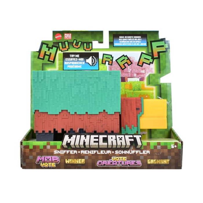 Mattel 【 Minecraft Sniffer Action Figure Unisex Multi 】 アクション フィギュア ユニセックス