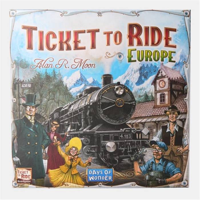 Asmodee 【 To Ride Europe Board Games Unisex Multi 】 ユニ一発やる