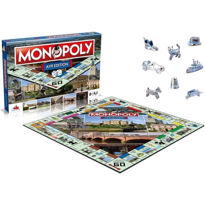Monopoly 【 Unisex Adults Regional Board Games Unisex Ayr 】 ユニ一発やる