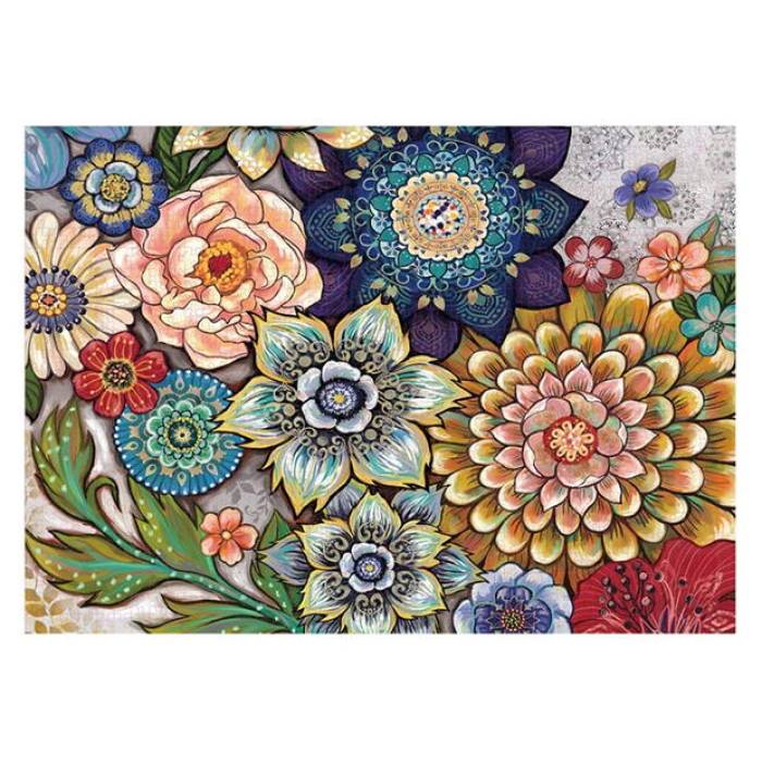 Toylife 【 Floral 1000 Piece Jigsaw Puzzle 00 Unisex Multi 】 ユニ一発やる