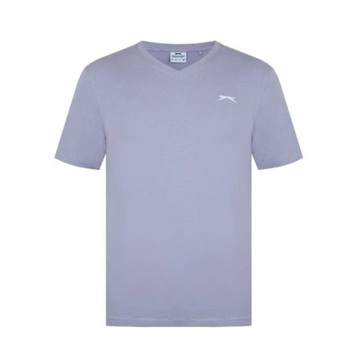 Slazenger 【 V Neck T Shirt Mens Men Dusty Lavender 】 メンズ メンズ