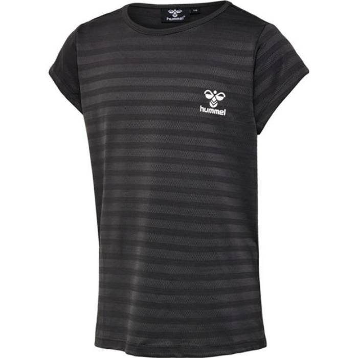ヒュンメル Hummel 【 Short-Sleeve Performance Gym Top Kids Grey 】 パフォーマンス ジュニア キッズ 灰色 グレー