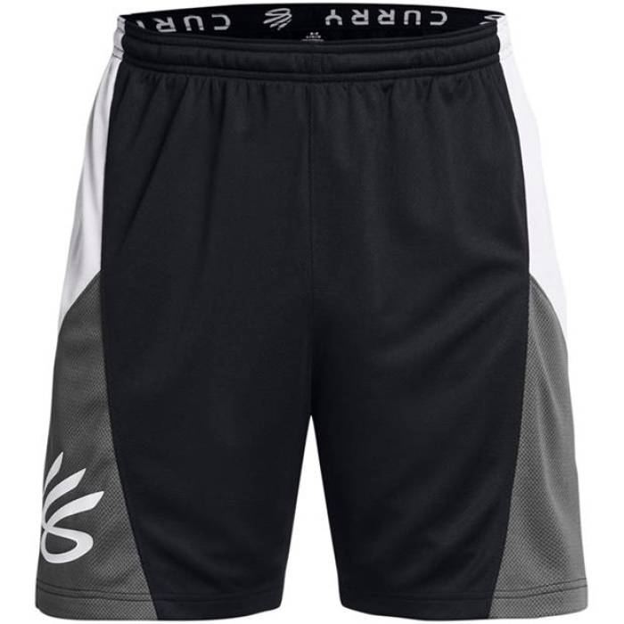 アンダーアーマー Under Armour 【 Curry Splash Basketball Shorts Men Black/Grey 】 カリー 篭球 さる股引き メンズ 黒いこと 黒いこと 薄墨色 薄墨色