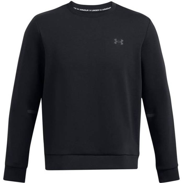 アンダーアーマー Under Armour 【 Unstoppable Fleece Long-Sleeve T-Shirt Men Black 】 フリース Tシャツ メンズ 黒色 ブラック