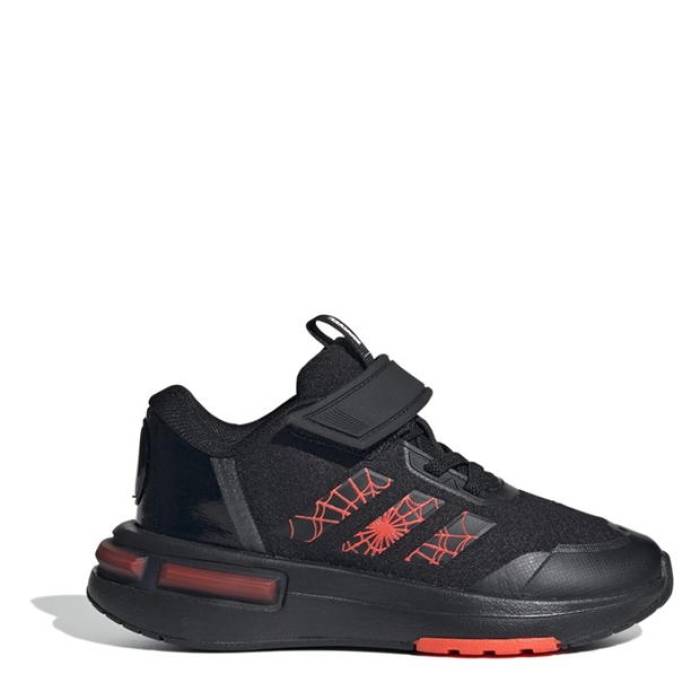 アディダス Adidas 【 Marvels Spider-Man Racer Trainers Childrens Kids Blk/Red/Blk 】 シューズ スニーカー ジュニア キッズ Red 赤・レッド｜スニケス