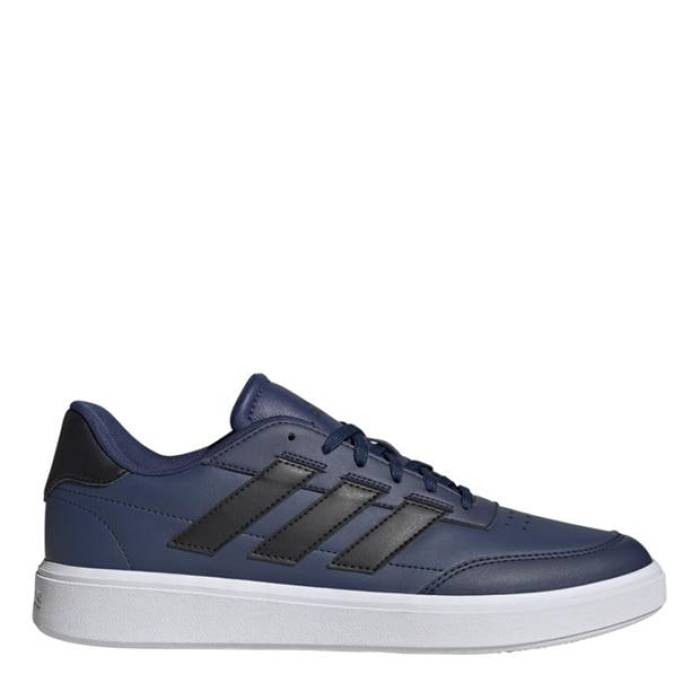 アディダス Adidas 【 Courtblock Casual Low-Top Trainers Kids Blue/Blk/White 】 カジュアル シューズ スニーカー ジュニア キッズ 青色 ブルー 白色 ホワイト｜スニケス