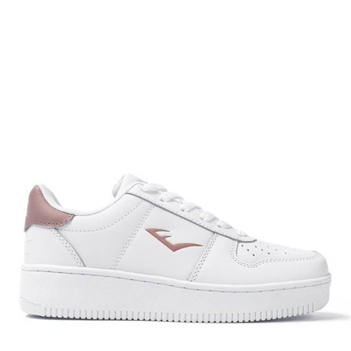 Everlast 【 Hanshi Trainers Junior Kids White/Pink 】 シューズ スニーカー ジュニア キッズ 白色 ホワイト pink ピンク
